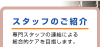 スタッフのご紹介